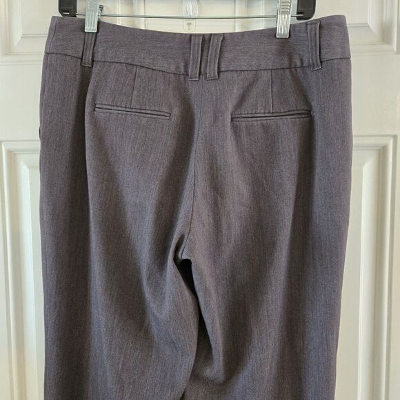 Rafaella Womens Gray Curvy Fit Slacks Trousers Size 10 Pockets Dress Pants Y2K - Picture 4 of 6